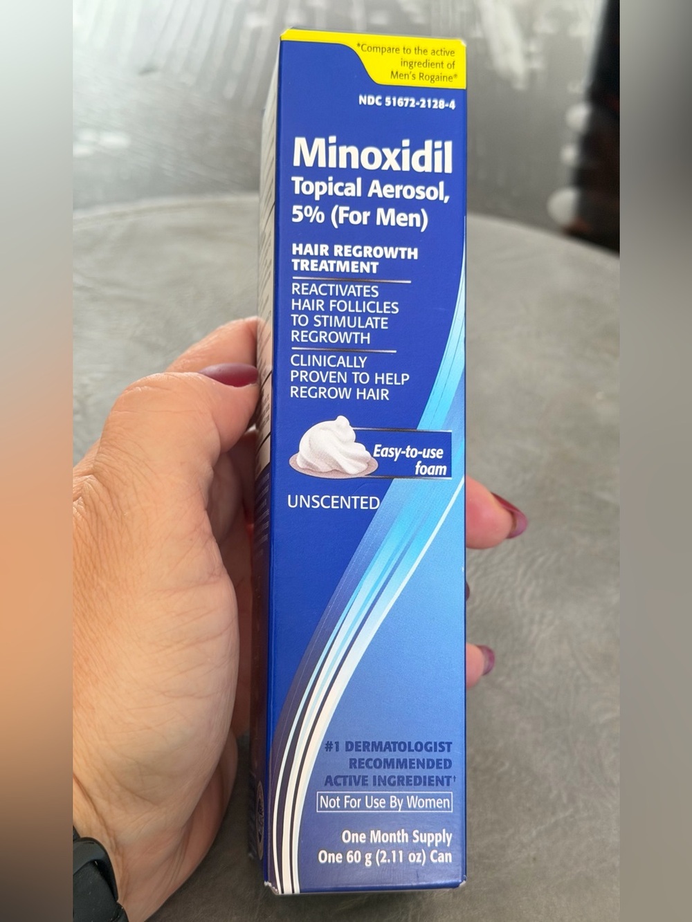 Minoxidil Topical Aerosol 5%Minoxidil Topical Aerosol 5% Hair Regrowth Treatment